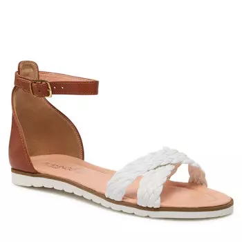 Сандалии Flamingo S, коричневый белый