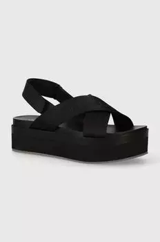 Сандалии Flatform Sandal Sling In Mr Calvin Klein Jeans, черный