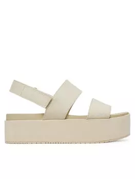 Сандалии Flatform Sandal Sling In YW0YW01788 Calvin Klein Jeans, экрю