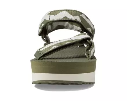 Сандалии Flatform Universal Teva, баланс жженой оливки