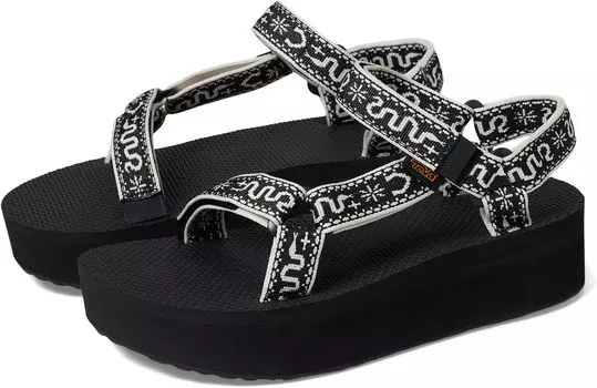 Сандалии Flatform Universal Teva, цвет Bandana Black/Birch