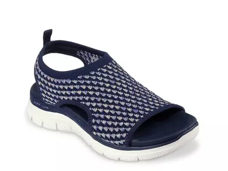 Сандалии Flex Appeal 4.0 Boldest Skechers, темно-синий
