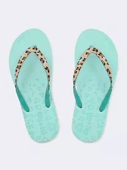 Сандалии Flip Flop, бирюзовый