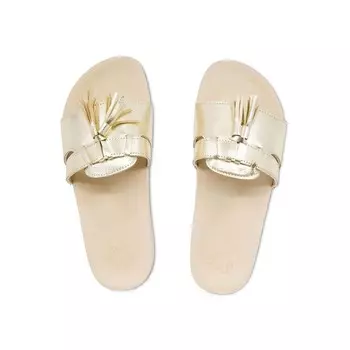 Сандалии Flip Flop, цвет gold