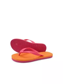 Сандалии Flip Flop, цвет orange/pink