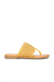 Сандалии Florence Seychelles, yellow raffia