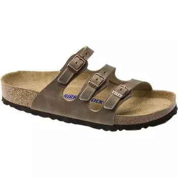 Сандалии Florida с мягкой стелькой женские Birkenstock, цвет Tobacco Oiled Leather