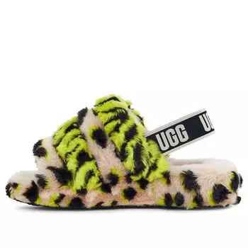 Сандалии fluff yeah animalia 'yellow black Ugg, желтый