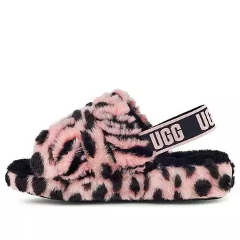 Сандалии fluff yeah 'pink scallop' Ugg, розовый