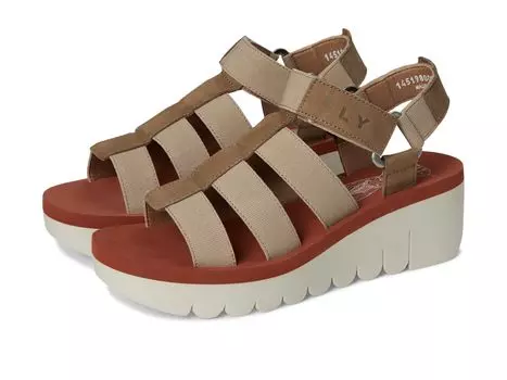 Сандалии FLY LONDON YOJI198FLY, цвет Military/Bge