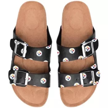 Сандалии FOCO Pittsburgh Steelers