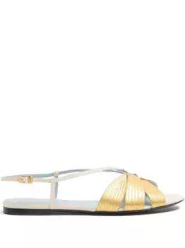 Сандалии Foliefoliage VALENTINO GARAVANI, золотой