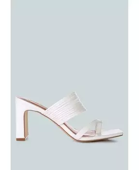 Сандалии Follow Me на среднем каблуке London Rag, бежевый