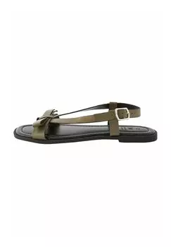 Сандалии FOREVER COMFORT BOW REGULAR WIDE FIT Next, цвет khaki green