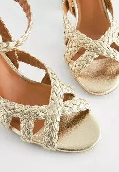 Сандалии FOREVER COMFORT REGULAR FIT Next, золотой