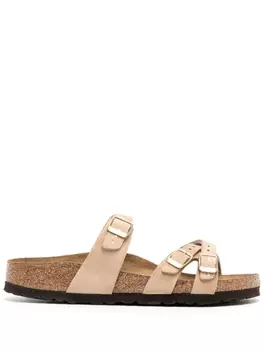 Сандалии Franca с заклепками Birkenstock, коричневый