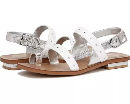 Сандалии Franco Sarto Ellis Toe Loop Flat, белый
