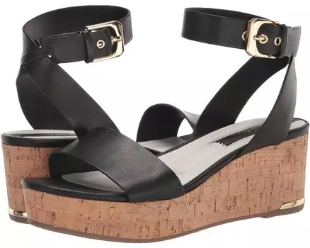 Сандалии Franco Sarto Presley Platform Wedge, цвет Black Leather