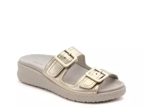 Сандалии Franky Wedge Sandal David Tate, цвет platinum