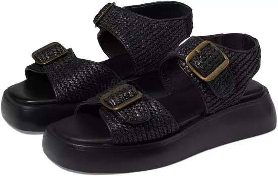 Сандалии Free People Mandi Weave Sandal, черный