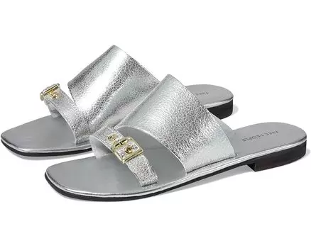 Сандалии Free People Mila Minimal Flat, серебряный