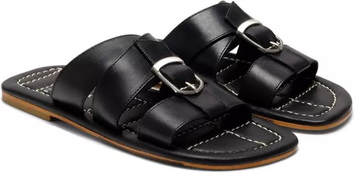 Сандалии Free People Sloan Buckle Sandal, черный