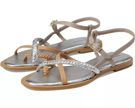 Сандалии Free People Sunny Days, серебряный