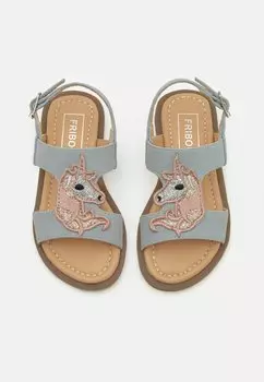Сандалии Friboo, светло-голубые