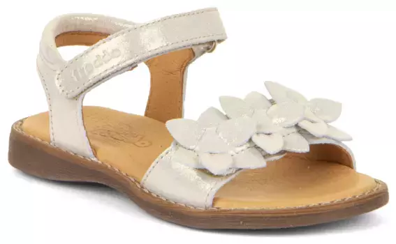 Сандалии froddo "Lore Flowers", летняя обувь, туфли на липучке, сандалии, с двумя застежками-липучками, цвет Goldfarben