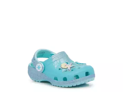 Сандалии Frozen Elsa Classic Clog Crocs, светло-голубой