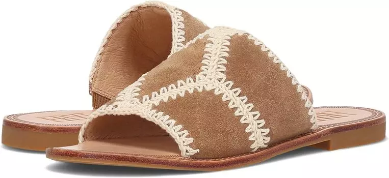 Сандалии Frye Ava Crochet Slide, цвет Almond