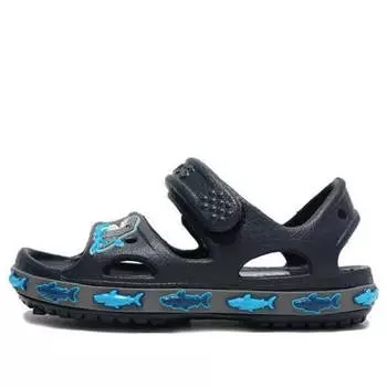 Сандалии fun lab sandals deep blue Crocs, синий