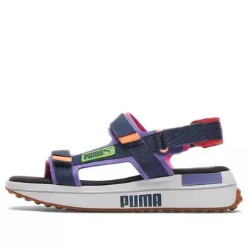 Сандалии future rider game on 'luminous purple denim' Puma, черный