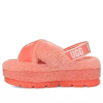 Сандалии fuzzita clear 'starfish pink' Ugg, розовый