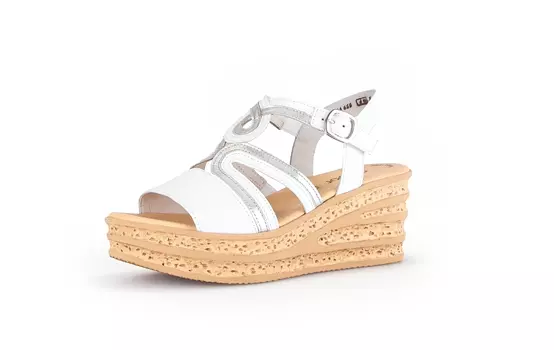 Сандалии Gabor Fashion Keilsandalette, серебряный