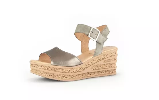 Сандалии Gabor Fashion Keilsandalette, зеленый