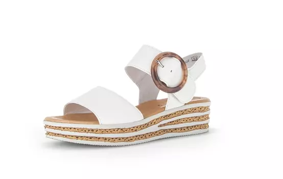 Сандалии Gabor Fashion Plateau Sandale, белый