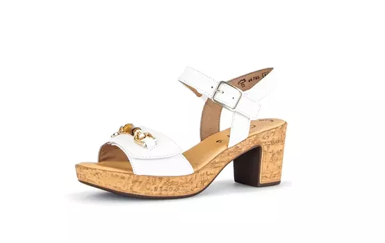 Сандалии Gabor Fashion Plateau Sandale, белый