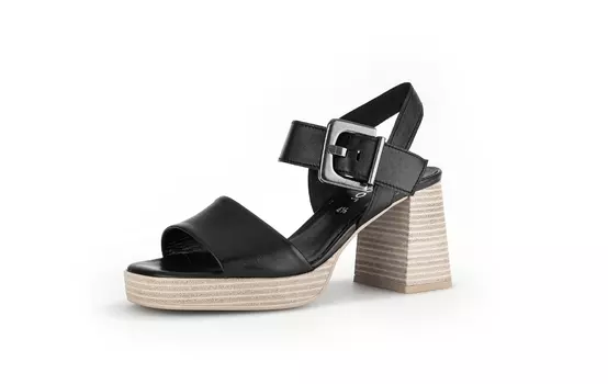 Сандалии Gabor Fashion Plateau Sandale, черный