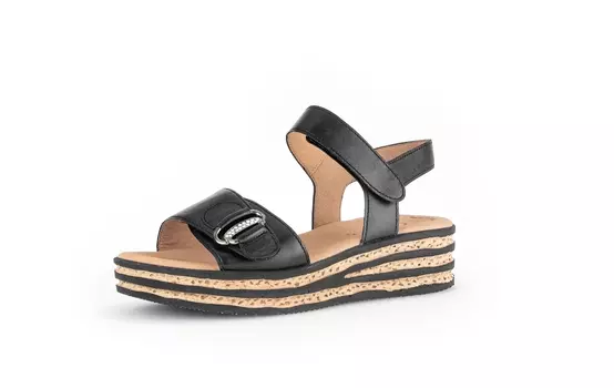 Сандалии Gabor Fashion Plateau Sandale, черный