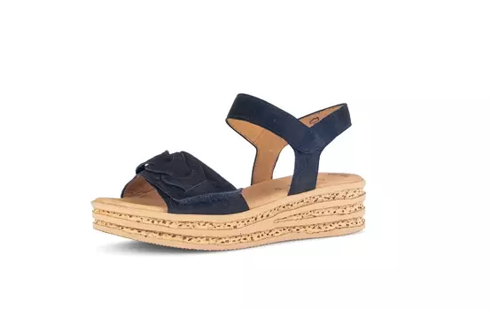 Сандалии Gabor Fashion Plateau Sandale, синий