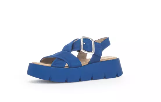 Сандалии Gabor Fashion Plateau Sandale, синий