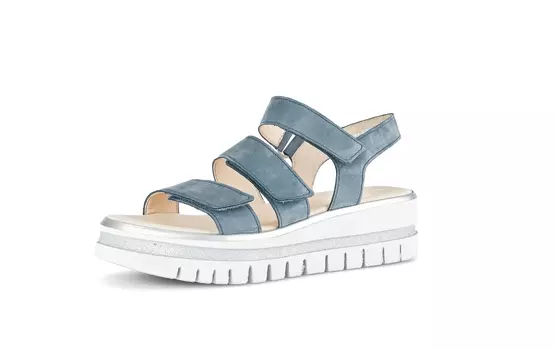 Сандалии Gabor Fashion Plateau Sandale, синий