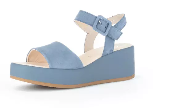 Сандалии Gabor Fashion Plateau Sandale, синий