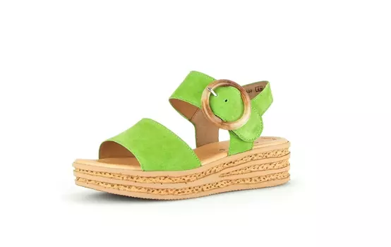 Сандалии Gabor Fashion Plateau Sandale, зеленый