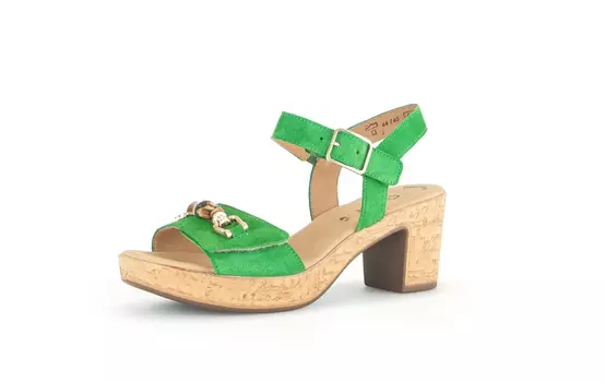 Сандалии Gabor Fashion Plateau Sandale, зеленый