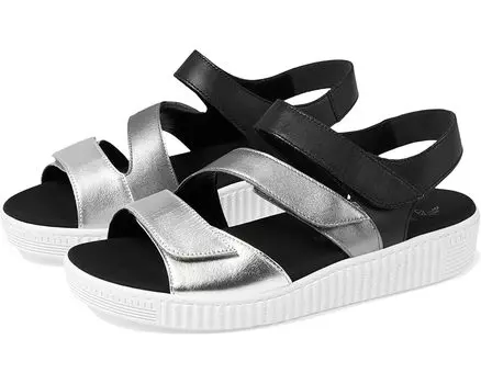 Сандалии Gabor Gabor 43.600, цвет Argento/Stone/Schwarz