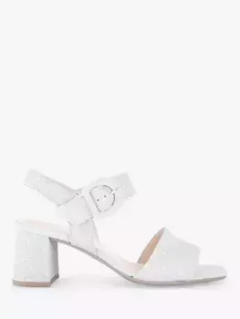 Сандалии Gabor Kooky Open Toe, серебряный