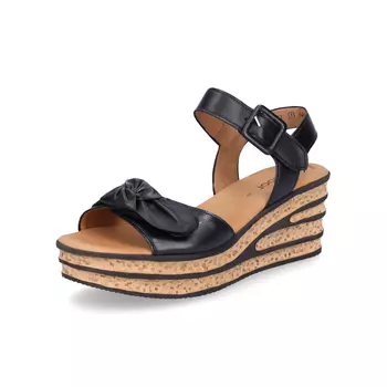 Сандалии Gabor Plateau Keilsandalette, черный