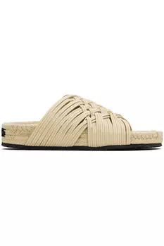 Сандалии Gaia alter mat Stella Mccartney, экрю